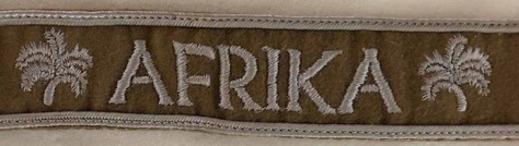 WW2 German Original Afrika Aermelband
