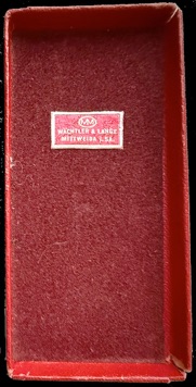WW2 German 25 Year Faithful Service Medal in Box Wachtler Lange Mittweide