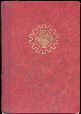 WW2 German Deutsche Arbeitsfront DAF Member Booklet