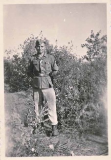 Original WW2 German Photo Army Tropical Wound Badge Iron Cross