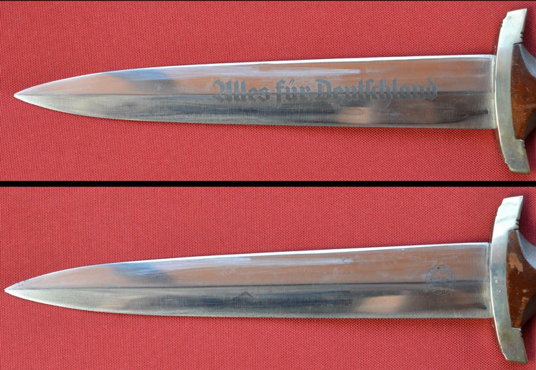 WW2 German Early SA Dagger by Aesculap Tuttlingen Sturmabteilung Dolch